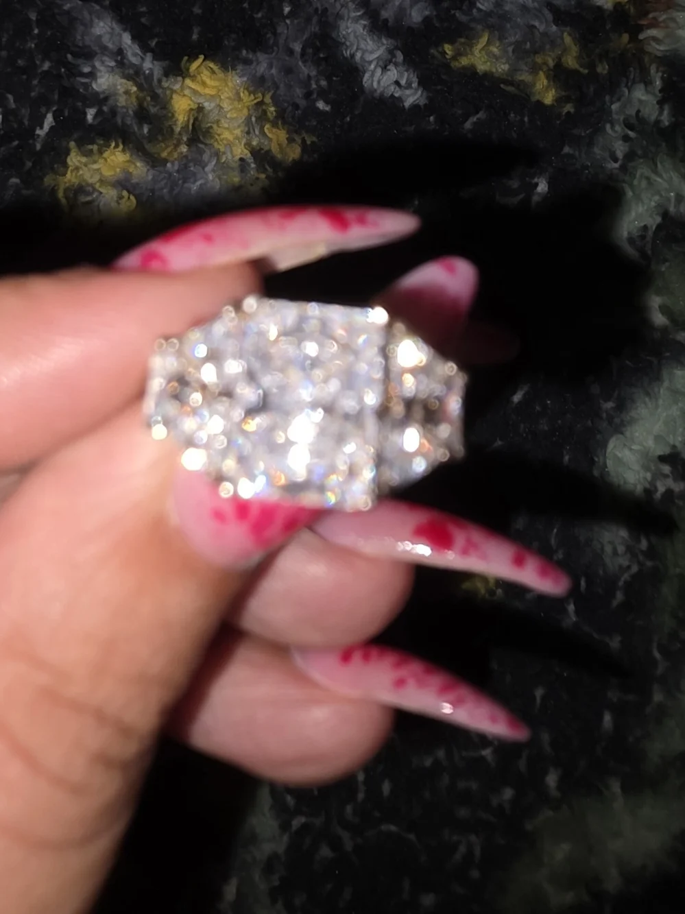 Classic White Gold Cubic Zirconia Engagement Ring - White